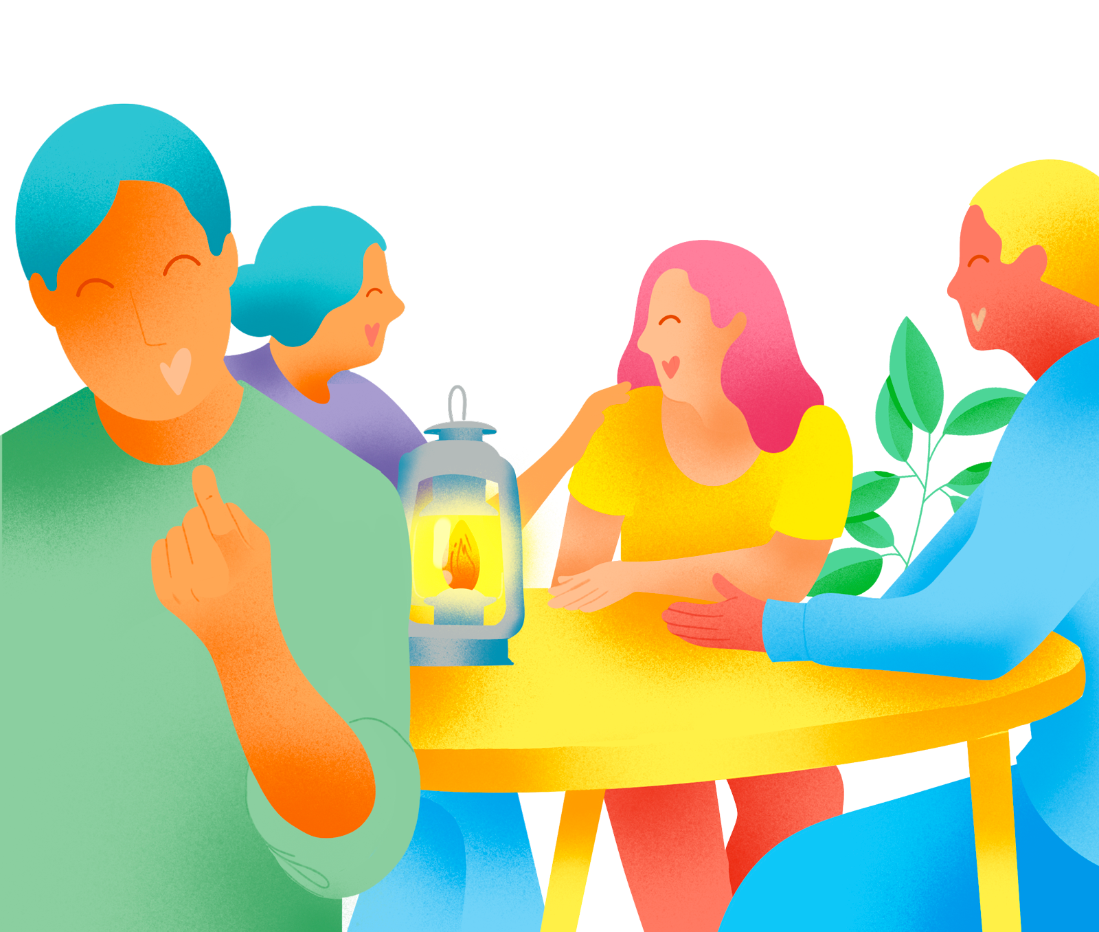 illustration Marie Stum symbolisant les membres de la communauté vigimental