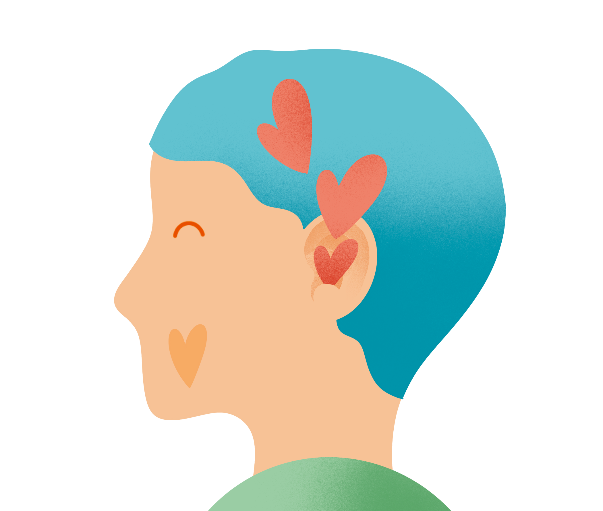 illustration marie stum symbolisant l'écoute et le soutien du site notre santé mentale en Ille et vilaine
